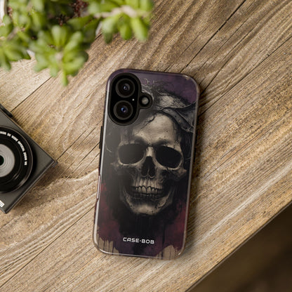 Gothic Skull Crown iPhone 16 Case - Tough