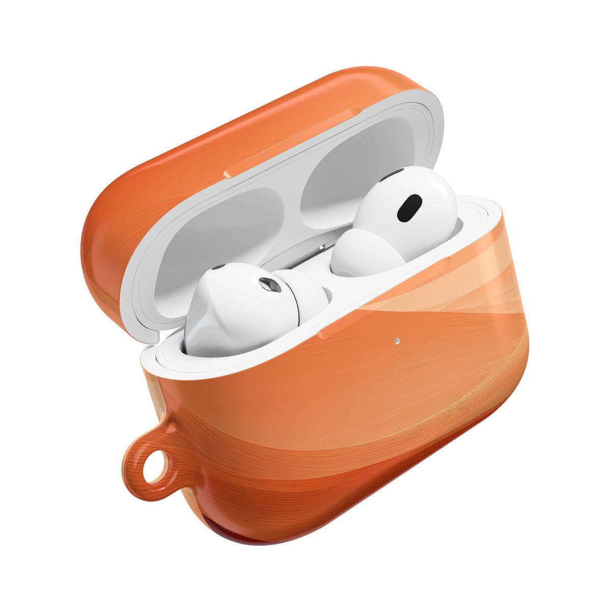 Amber Dune Horizon · Hard Case for AirPods & AirPods Pro · Orange