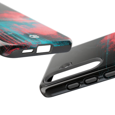Digital Signal Drift · Tough Phone Case for Samsung · Black