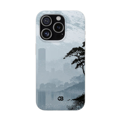 Grey Lite Phone Case for iPhone - Steel Slate Zen