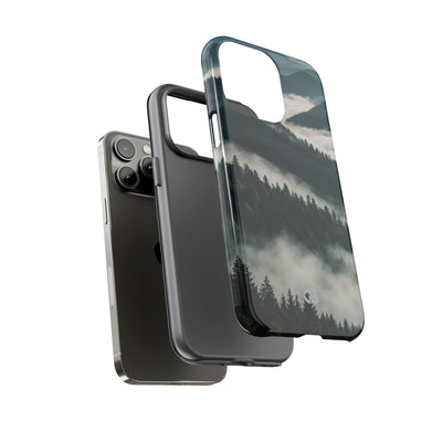 Misty Pine Peaks · Tough Phone Case for iPhone