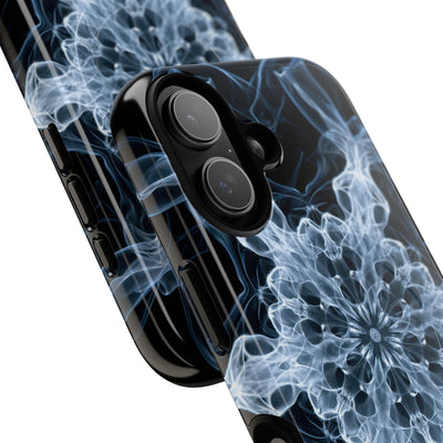 Blue Tough 2.0 Magsafe Phone Case for iPhone - Glacial Smoke Crown