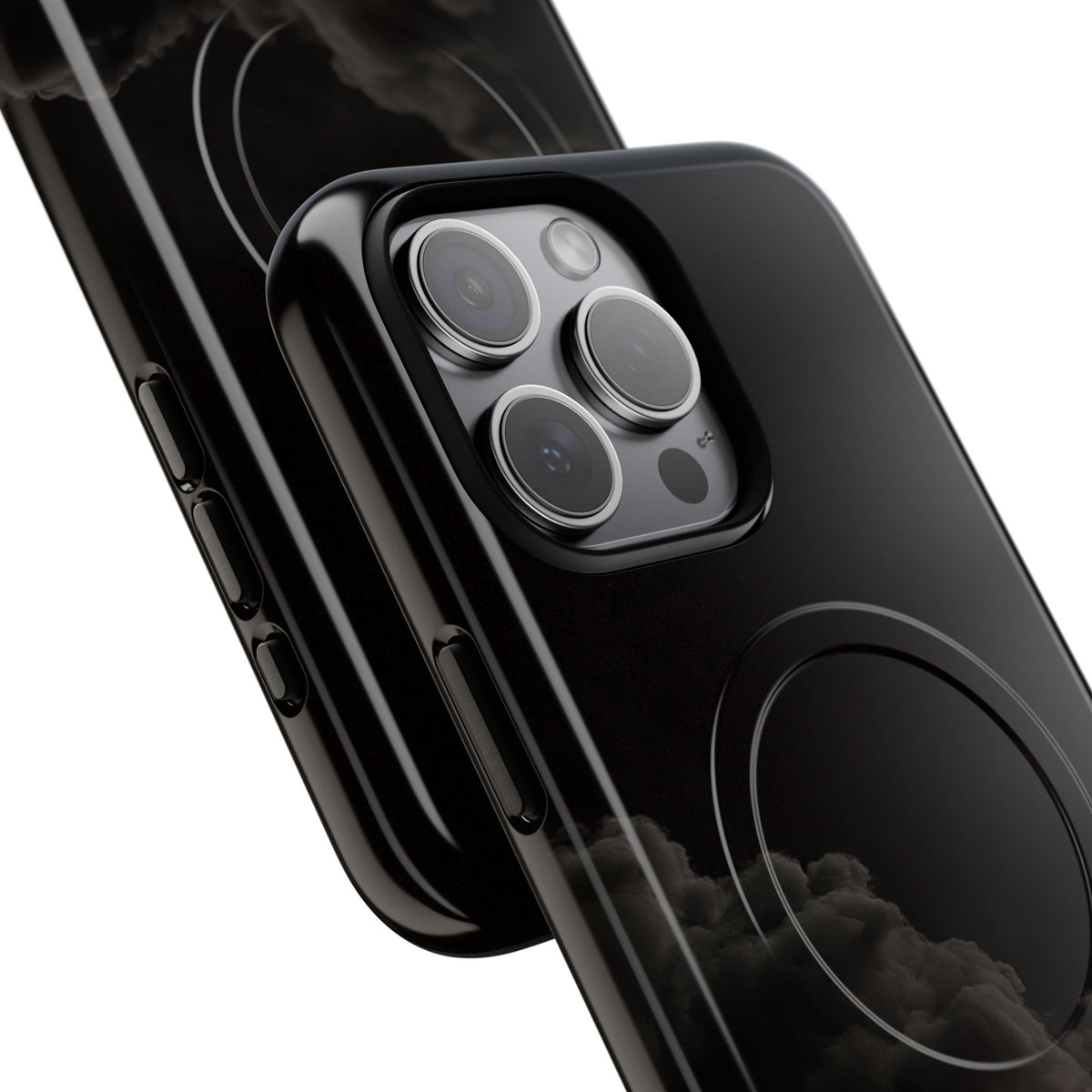 Crimson Fog Void · Tough 2.0 Magnetic Phone Case for iPhone · Black