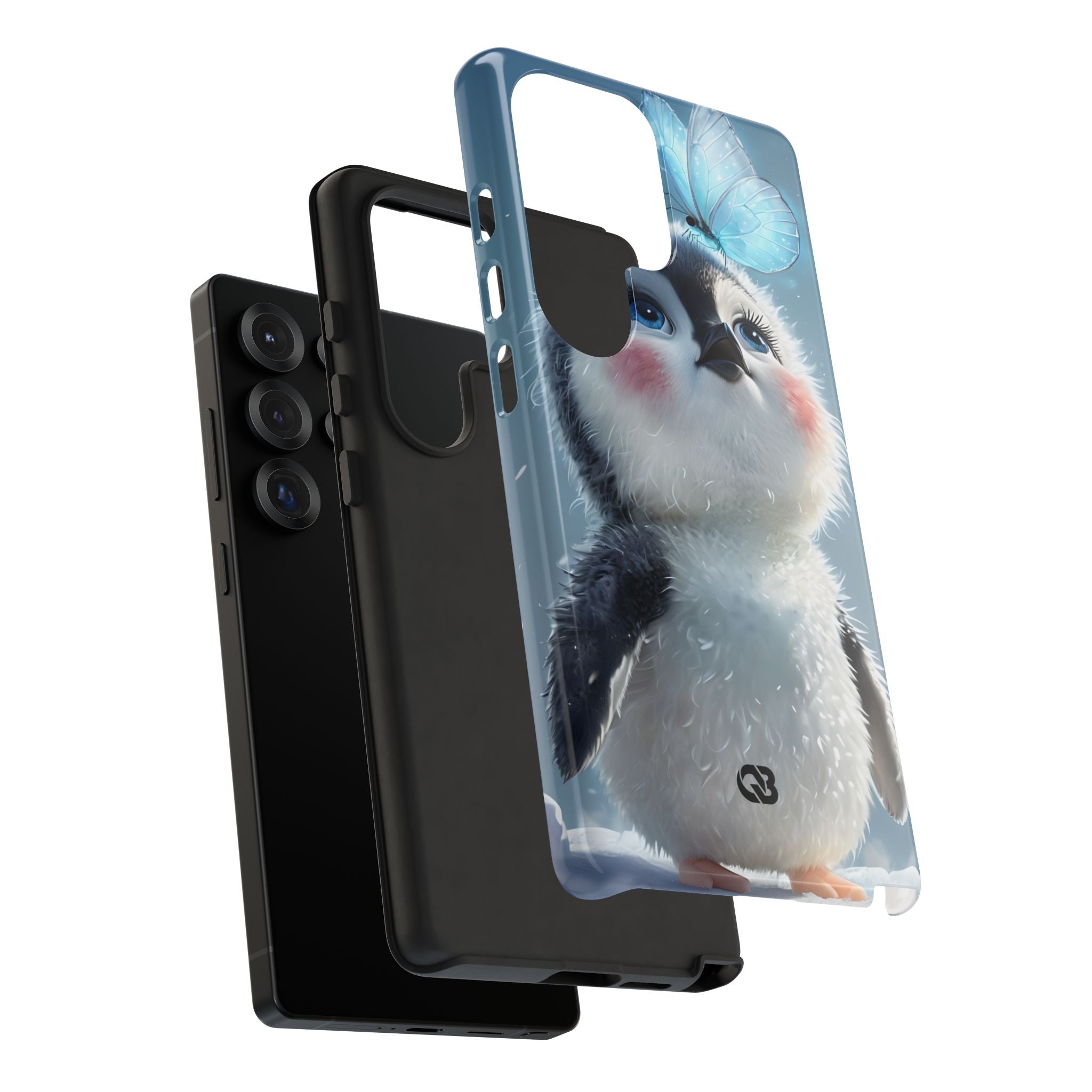 Frosty Penguin Glow · Tough Phone Case for Samsung