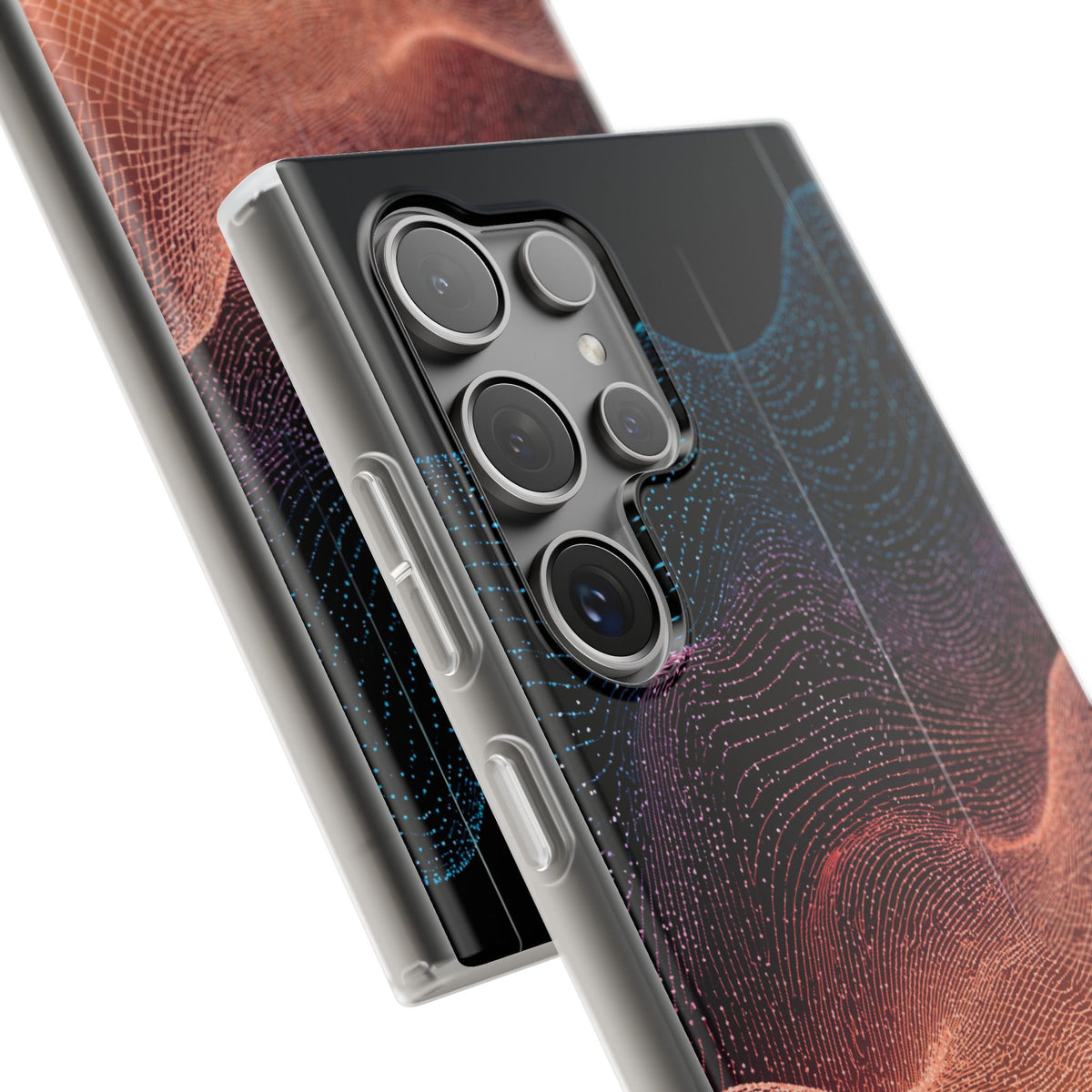Spectral Elevation · Lite Phone Case for Samsung · Orange