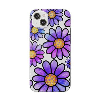 Polka Dot Blooms iPhone 14 Plus Case - Soft