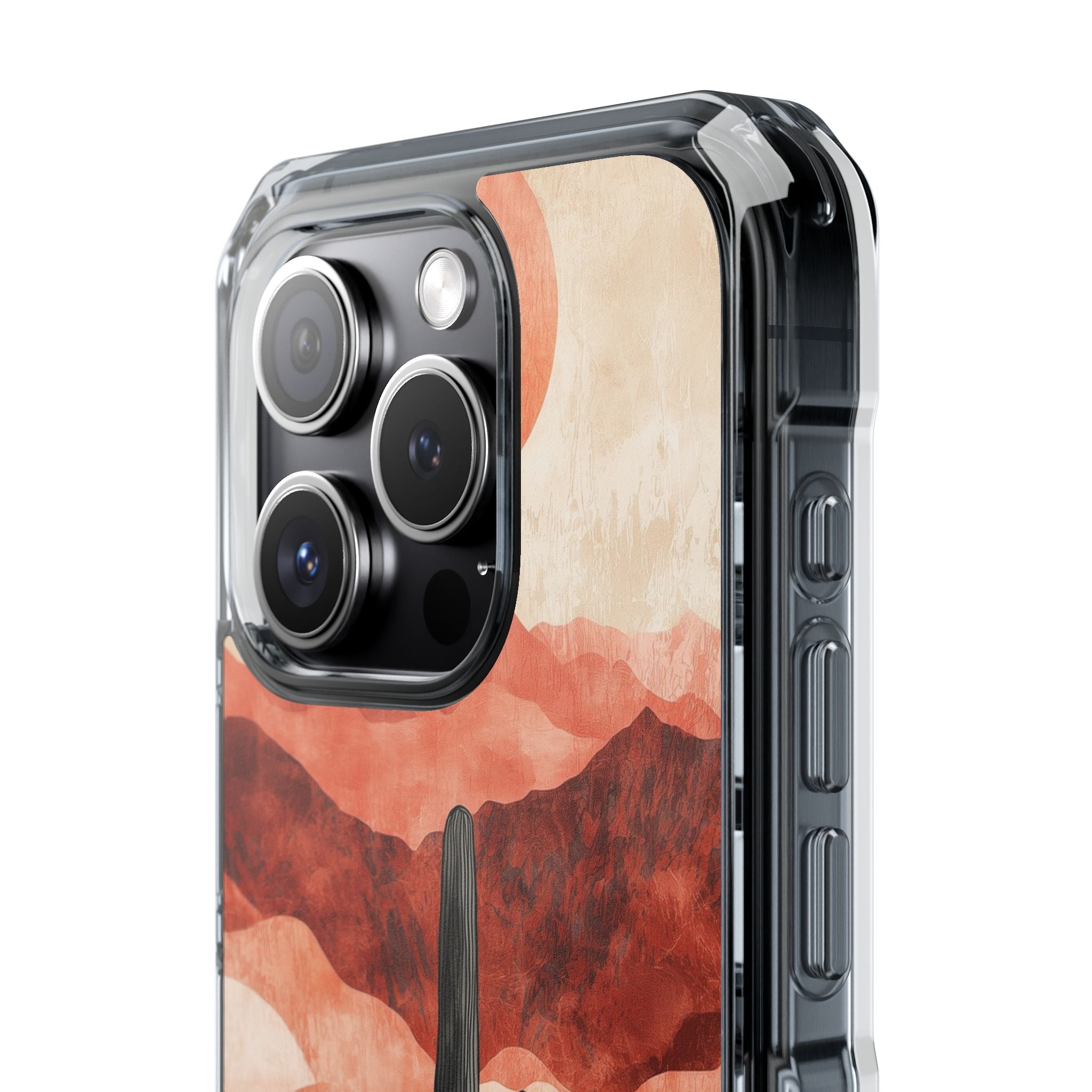 Terracotta Desert Sun · Impact Mobilskal för iPhone · Magsafe