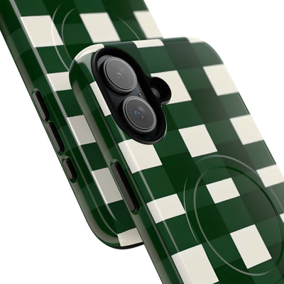 Hunter Green Plaid · Tough+ Phone Case for iPhone · Magsafe
