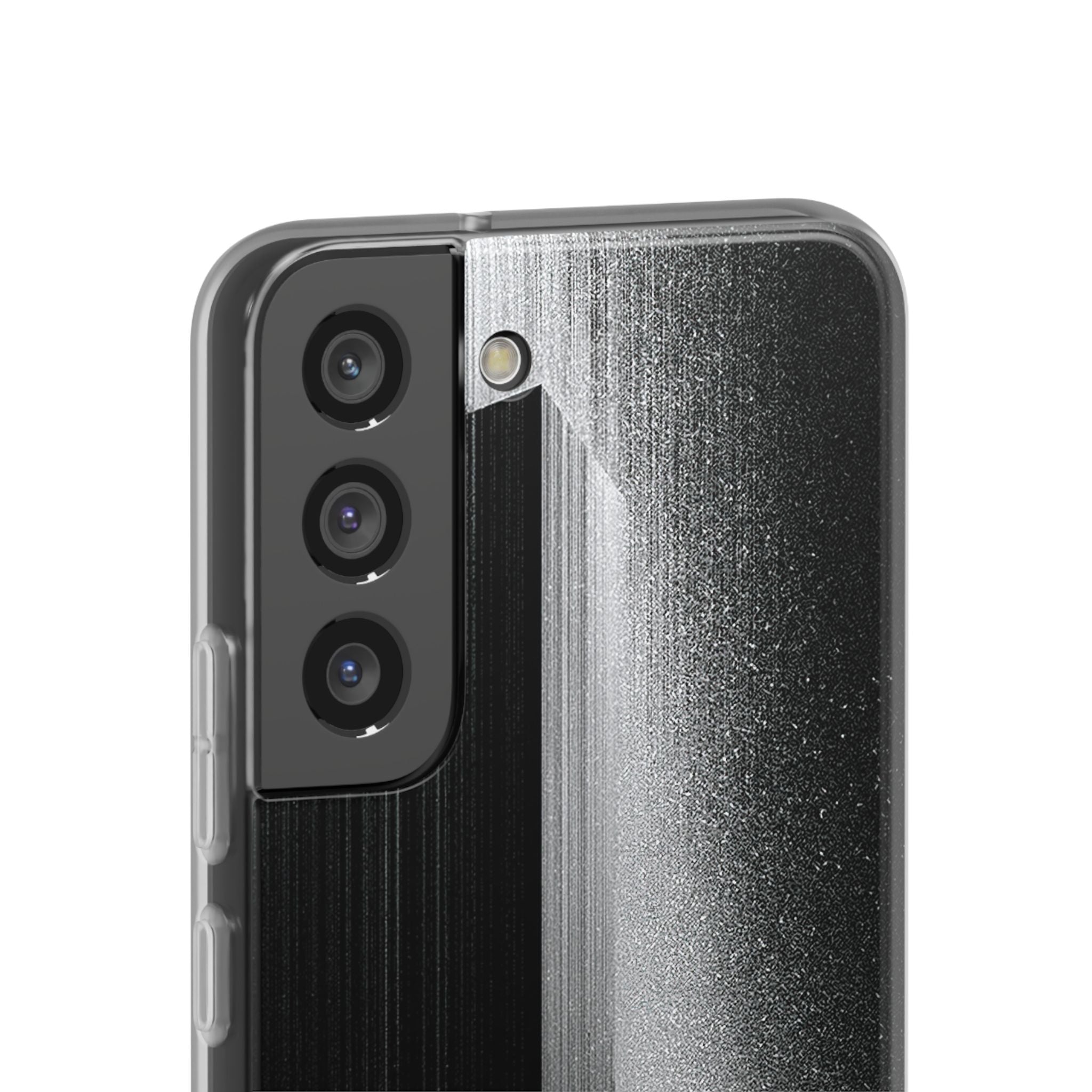 Black Lite Phone Case for Samsung - Brutalist Pixel Monolith