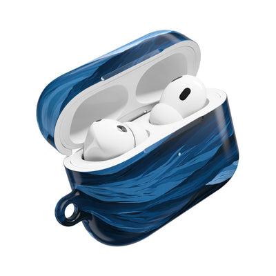 Azure Ridge Horizon · Hard Case for AirPods & AirPods Pro · Blue