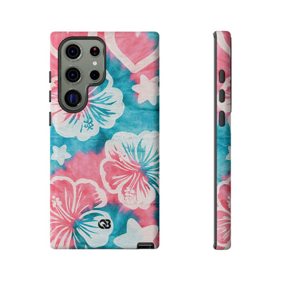 Tropical Hibiscus Bloom · Tough Phone Case for Samsung · Teal