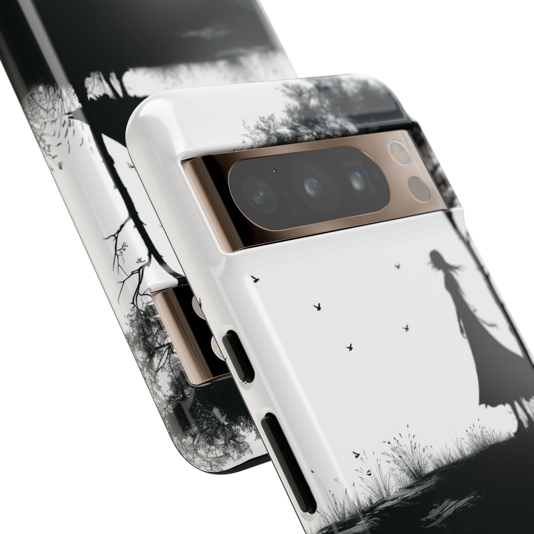 Cliffside Silhouette Google Pixel 8 Pro Case - Tough