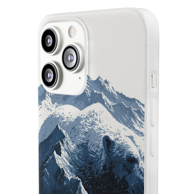 Fjord Summit Bear · Lite Phone Case for iPhone ·  Blue