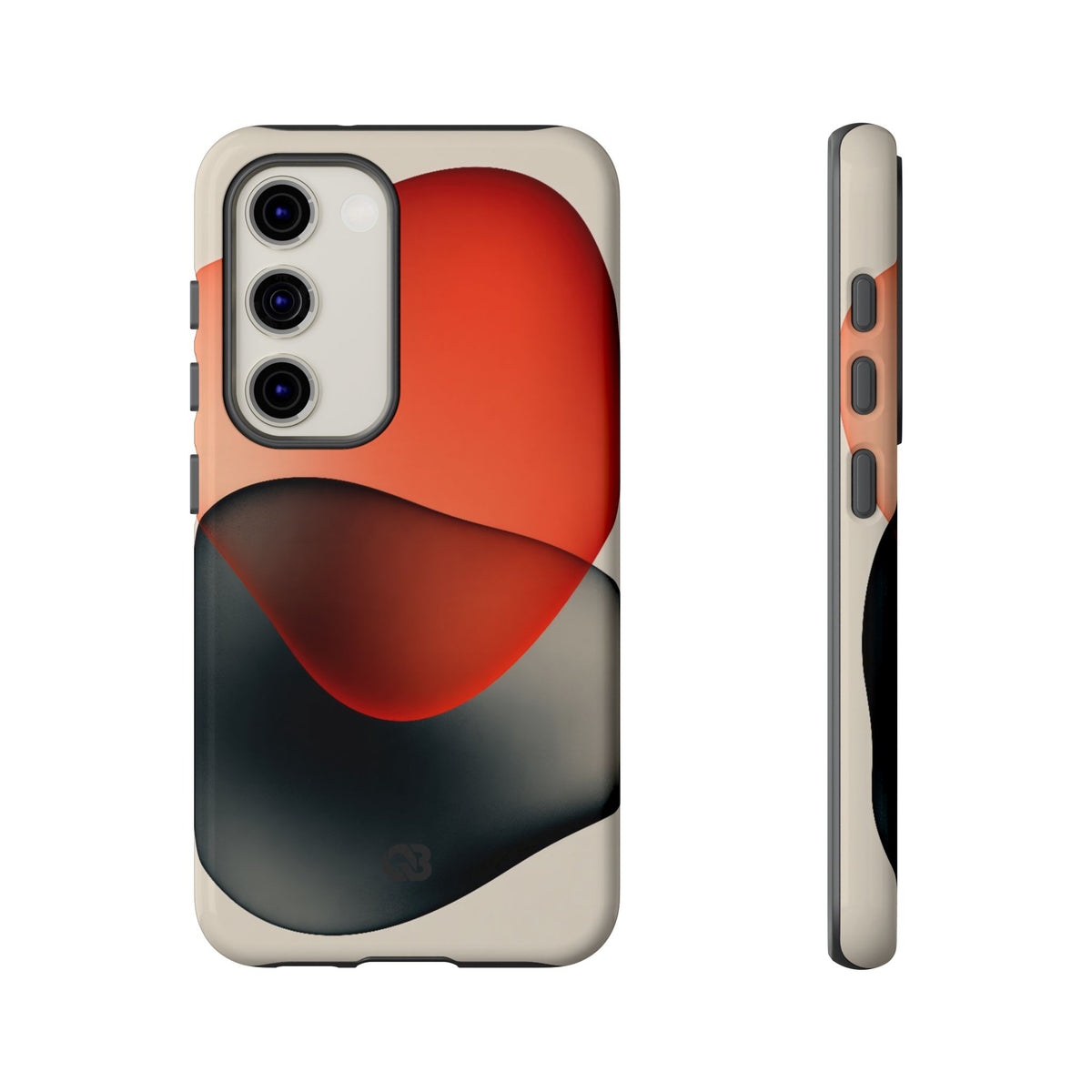 Translucent Crimson Form · Tough Phone Case for Samsung · Red