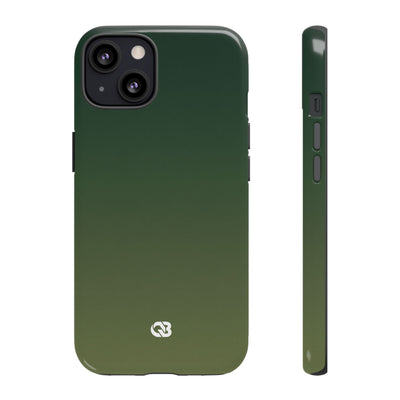 Evergreen Gradient · Tough Phone Case for iPhone · Green