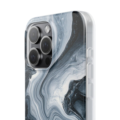 Suminagashi Ink Flow · Lite Phone Case for iPhone ·  Grey