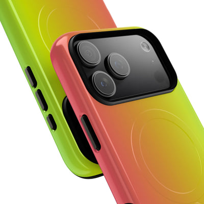 Sunset Acid Glow · Tough+ Hoesje voor iPhone · Magsafe