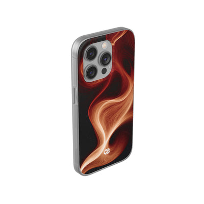 Solar Ember Flow · Lite Phone Case for iPhone ·  Orange
