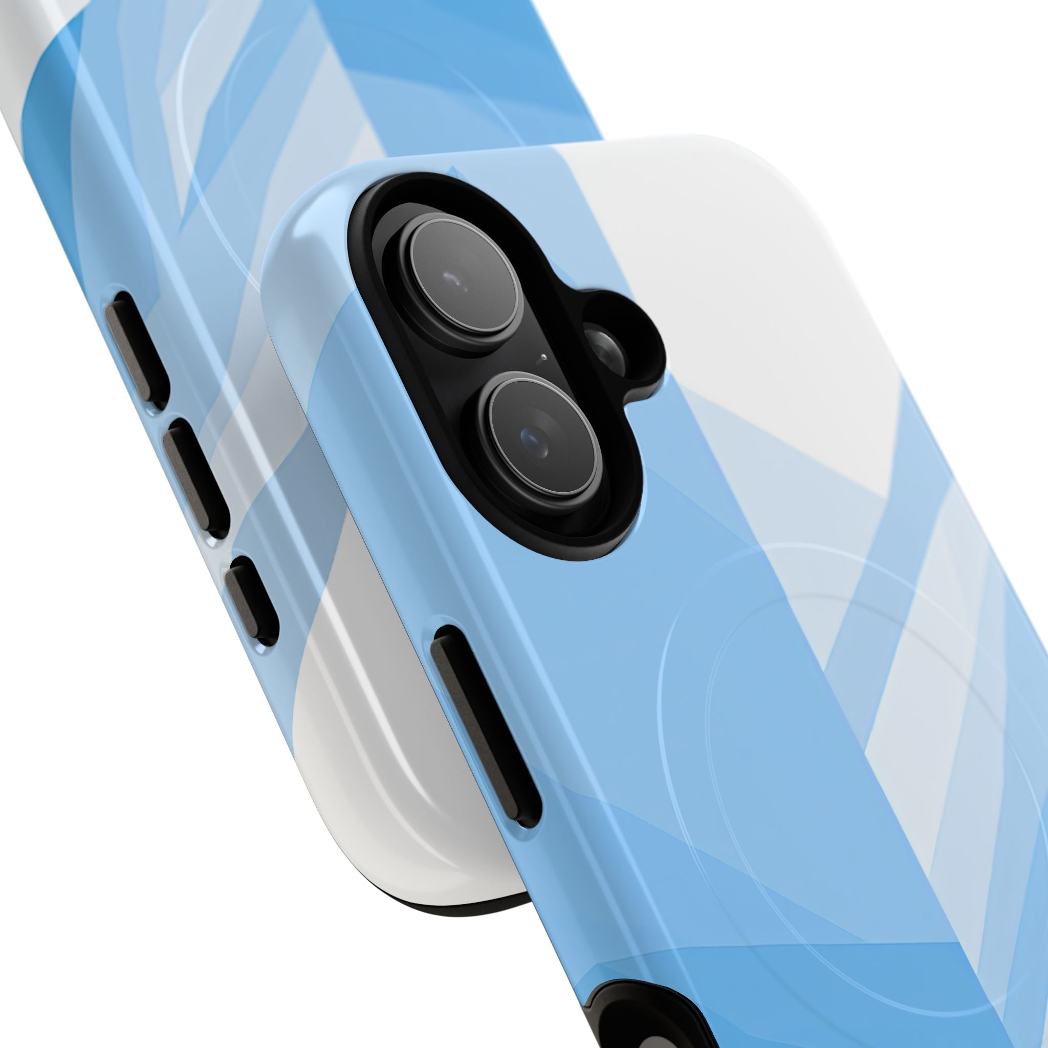 Blue Tough 2.0 Magsafe Phone Case for iPhone - Arctic Glacial Ridge