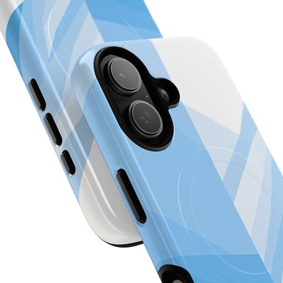 Blue Tough 2.0 Magsafe Phone Case for iPhone - Arctic Glacial Ridge