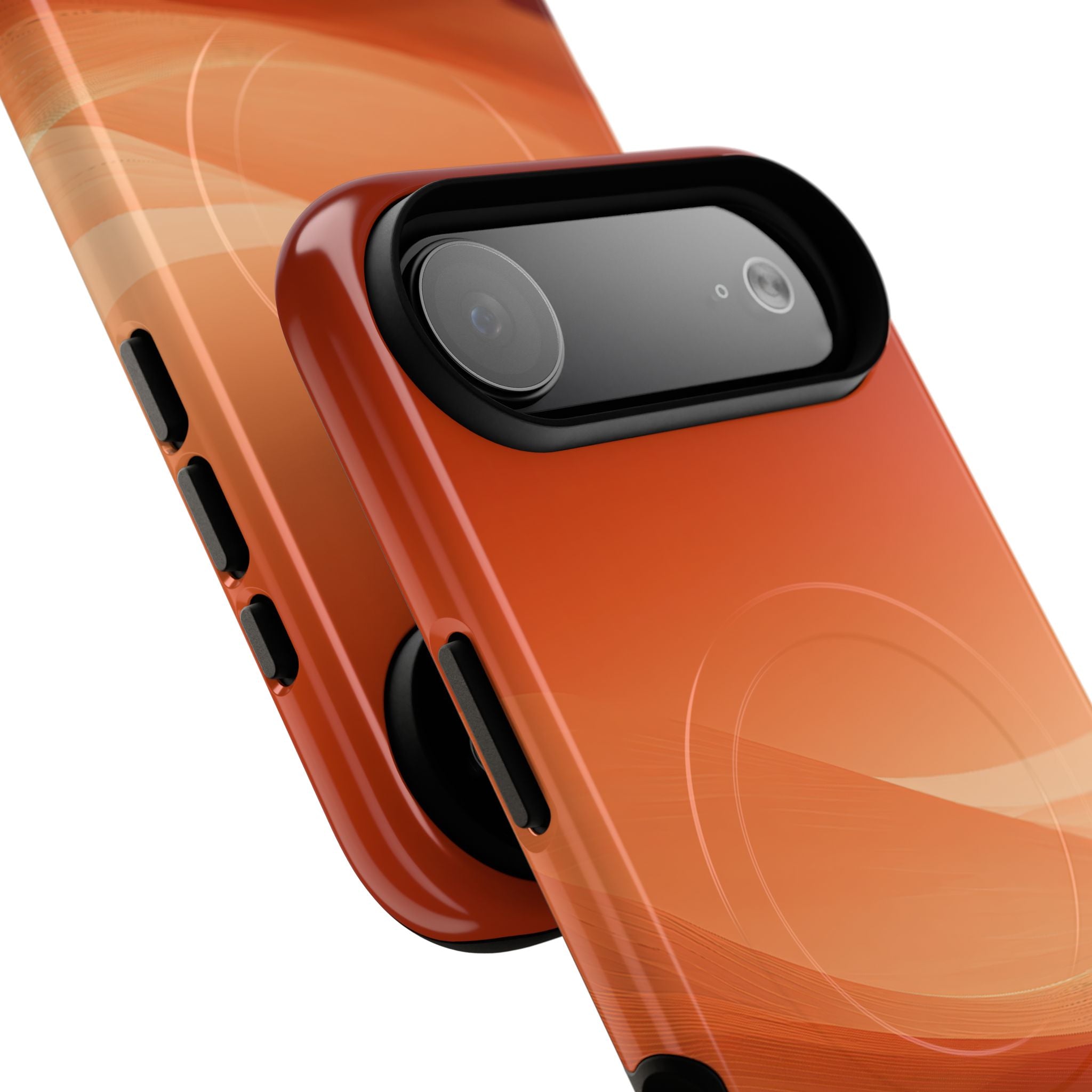 Orange Tough 2.0 Magsafe Phone Case for iPhone - Crimson Dune Gradient