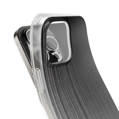Grey Lite Phone Case for iPhone - Static Vertical Dither