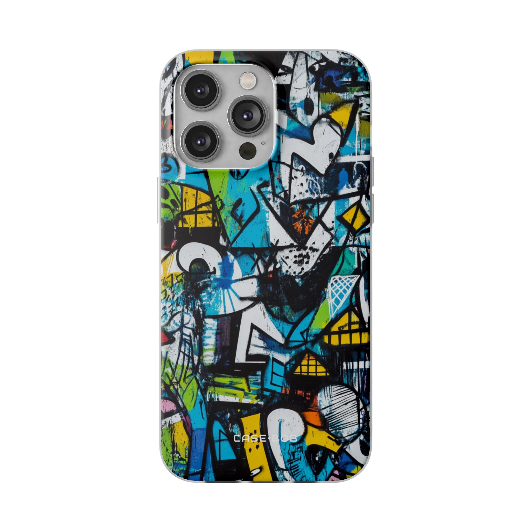 White Ripple Drift iPhone 14 Pro Max Case - Soft