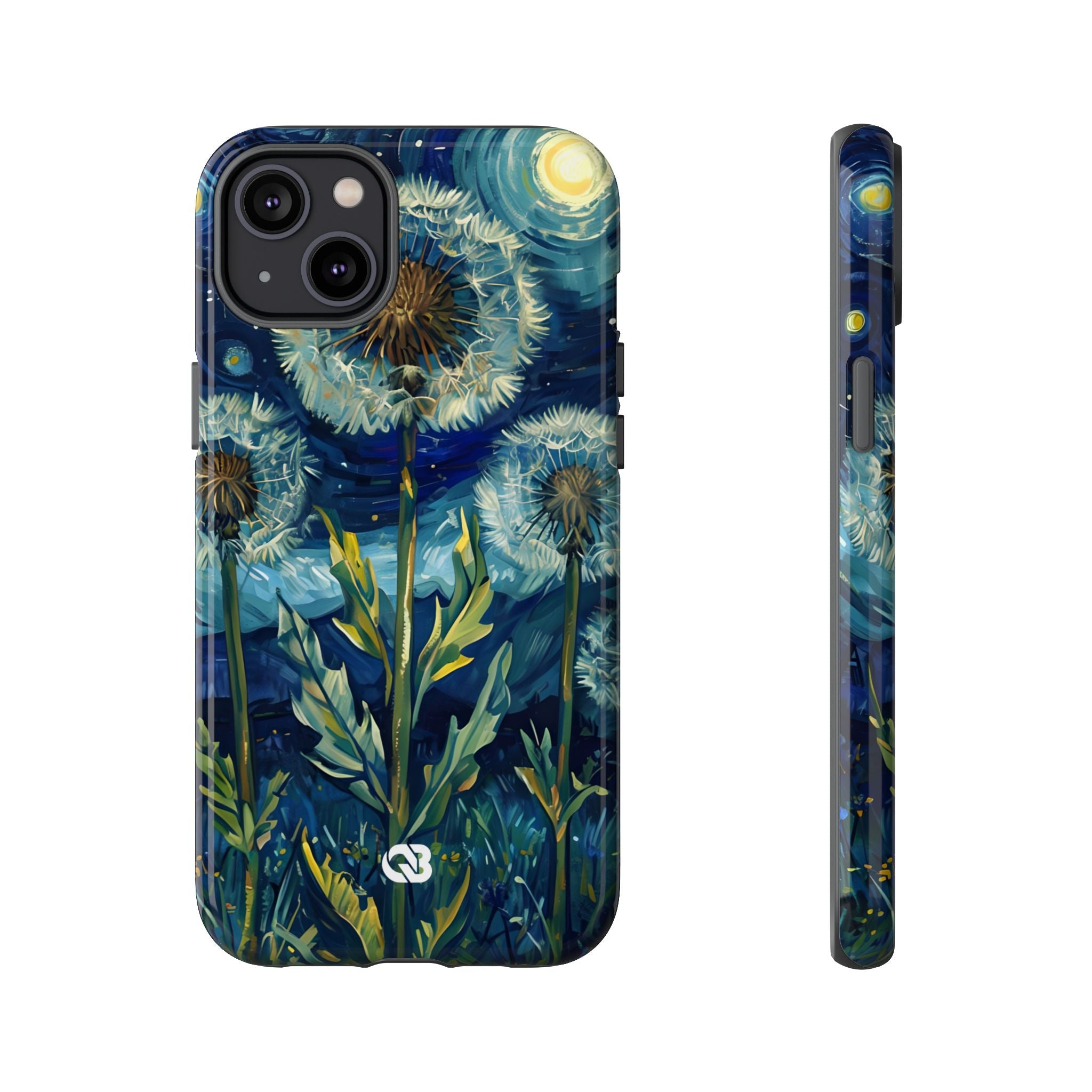 Starry Dandelion Swirl · Tough Phone Case for iPhone