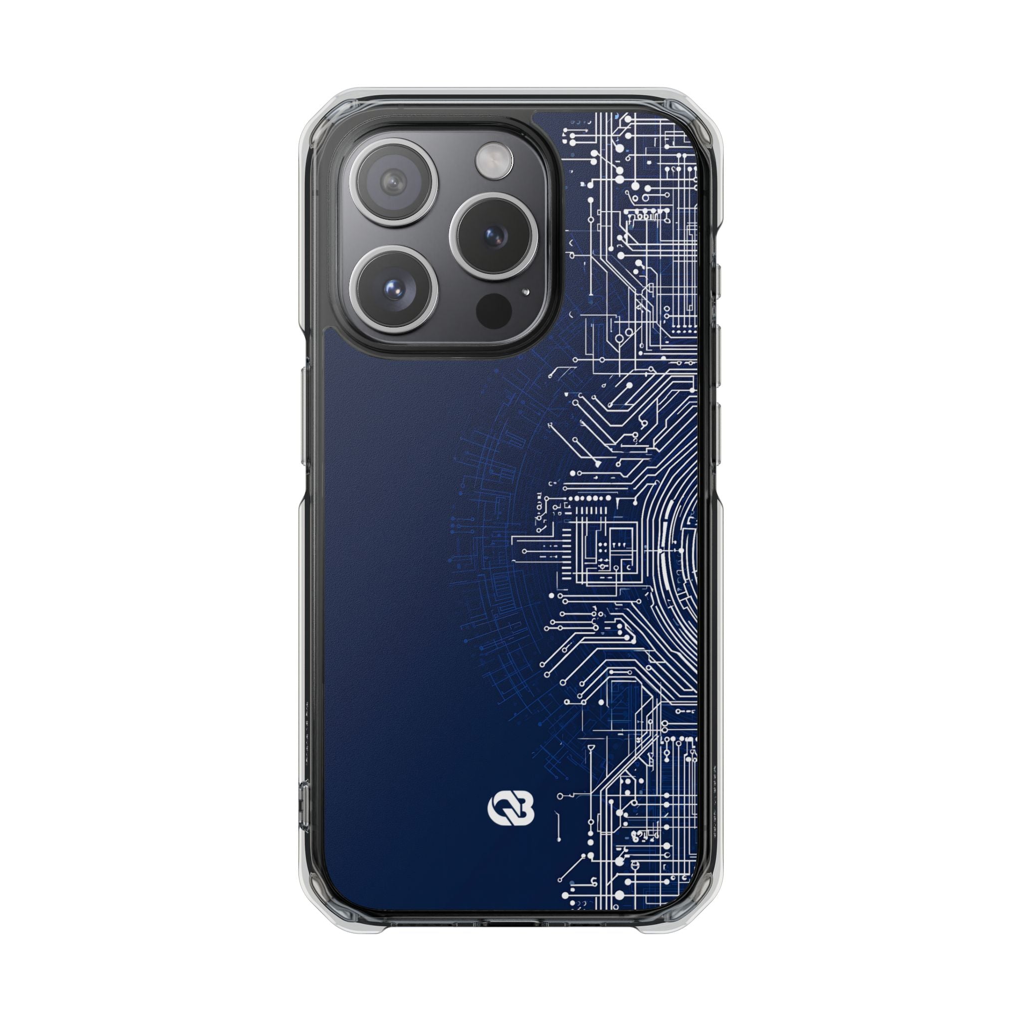 Blue Impact MagSafe Phone Case for iPhone - Cobalt Circuit Logic