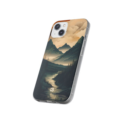 Summit River Dusk · Soft Phone Case for iPhone