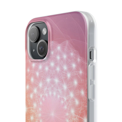 Radiant Stardust Mandala · Soft Phone Case for iPhone