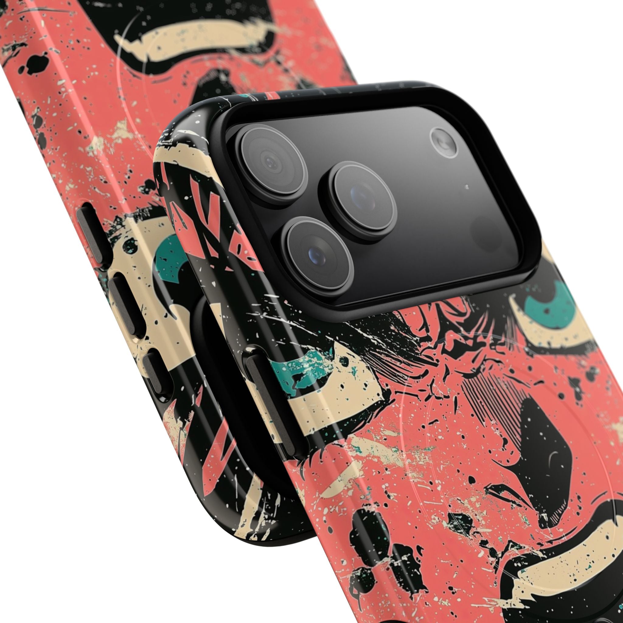 Screaming Face Pink iPhone 17 Pro Max Case - Tough+ - CASE•BOB