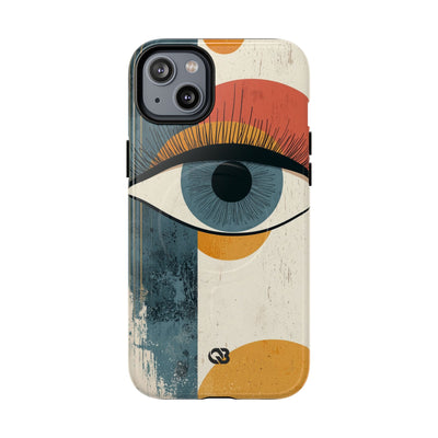 Distressed Azure Ocular · Tough+ Phone Case for iPhone · Magsafe