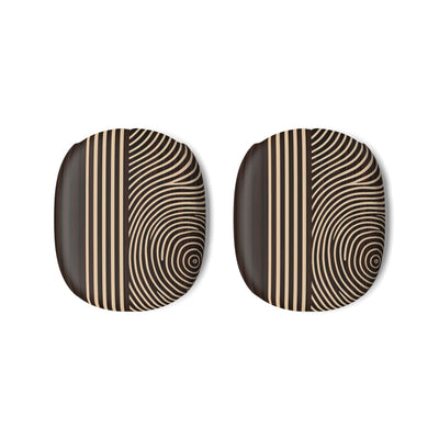 Timber Ring Contour · Hard Case for AirPods Max · Brown