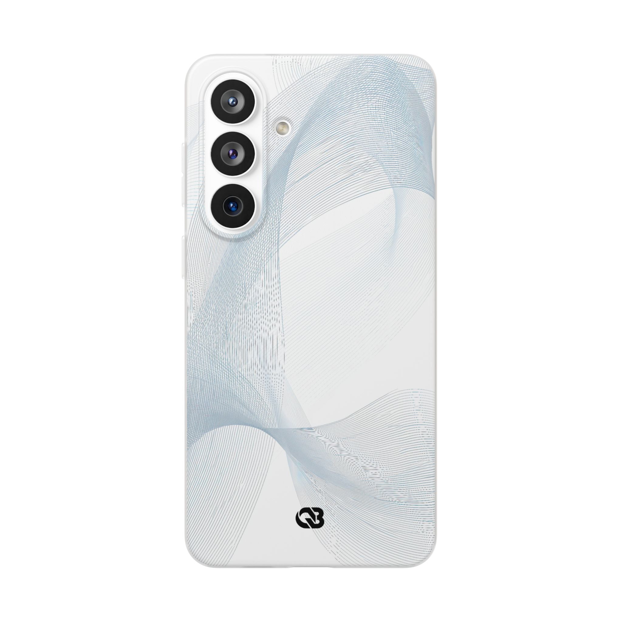 White Lite Phone Case for Samsung - Arctic Line Current