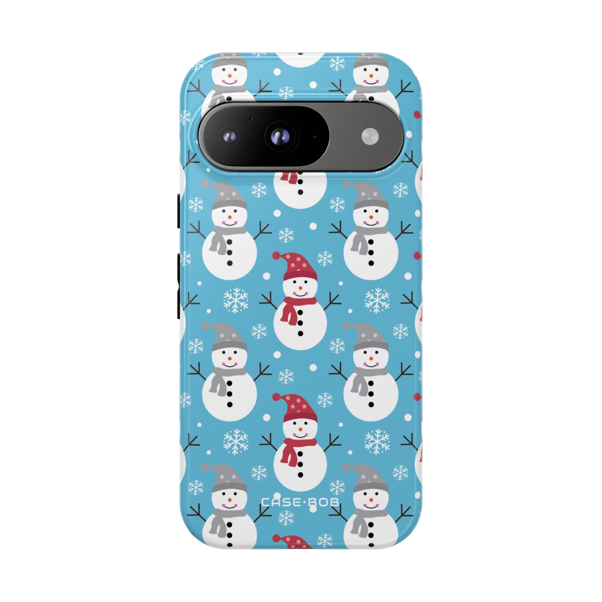 Snowman Parade Google Pixel 9 Case - Tough