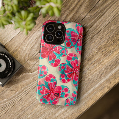 Lucite Jelly Bloom · Tough Phone Case for iPhone · Pink