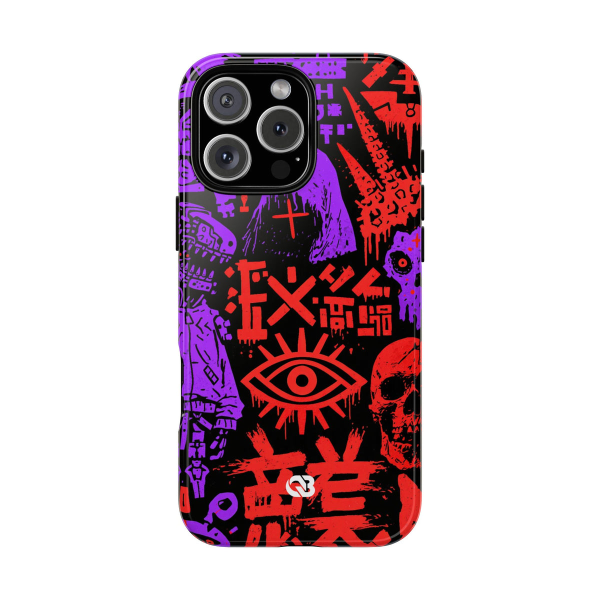 Underground Cyber Glyphs · Tough Phone Case for iPhone · Black