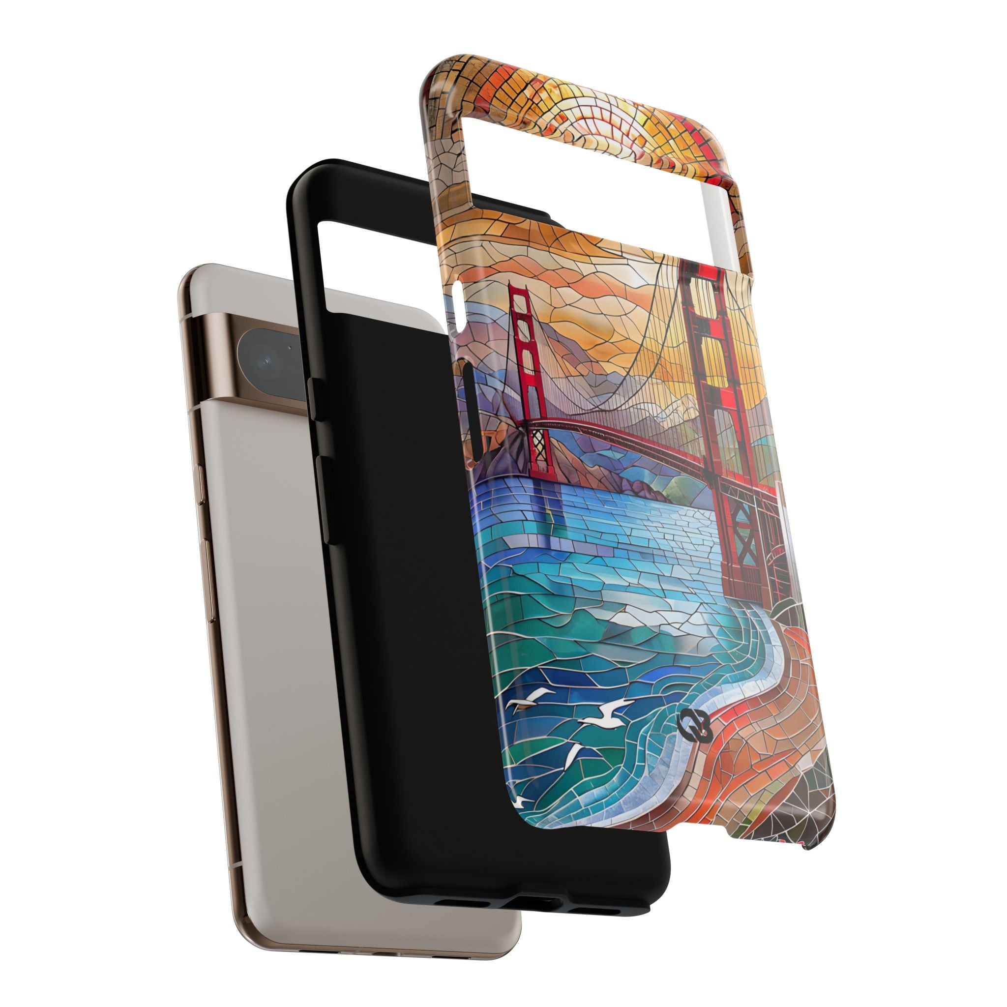 Crimson Arch Coast · Tough Phone Case for Google Pixel