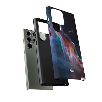 Neon Waveform · Tough Phone Case for Samsung · Black