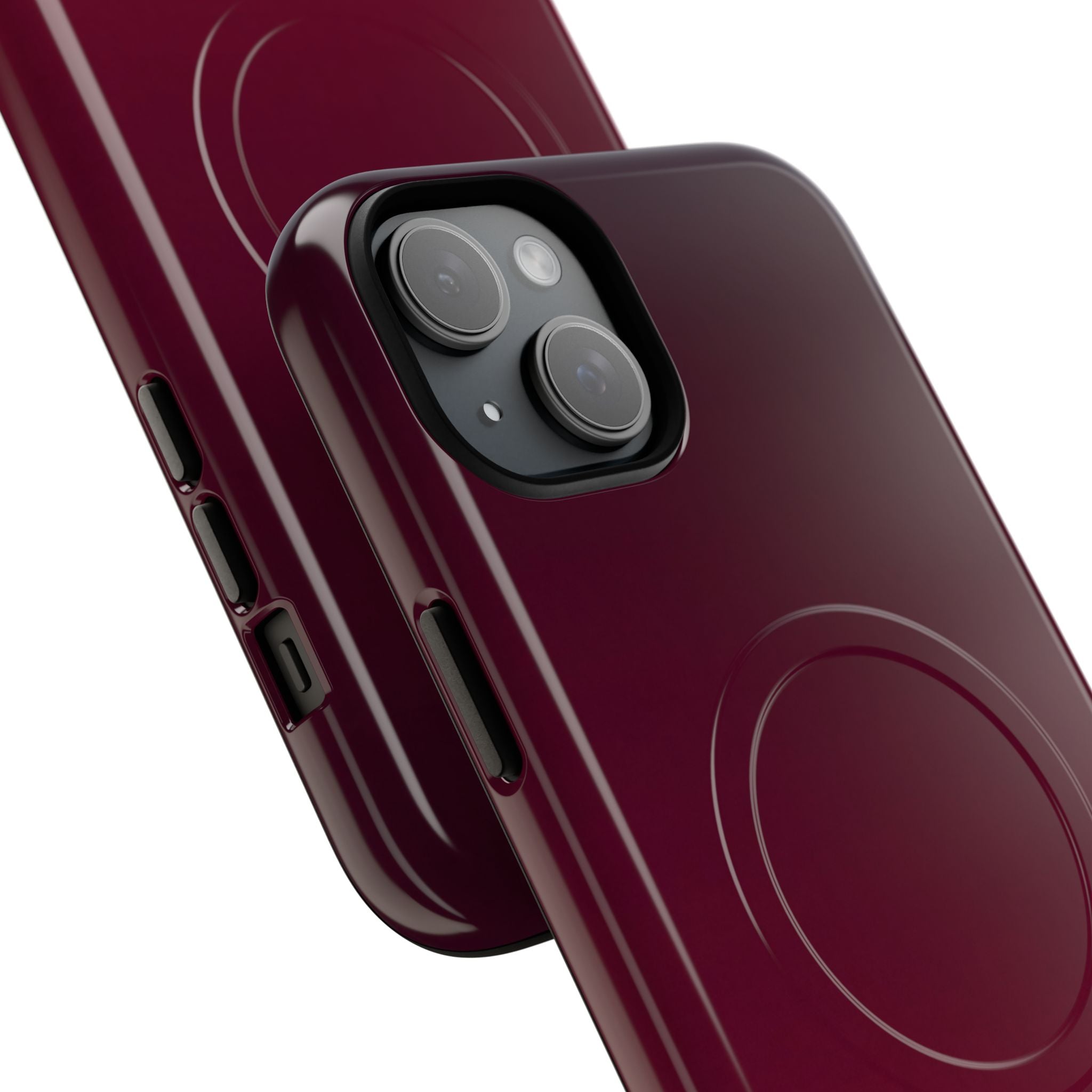 Red Tough 2.0 Magsafe Phone Case for iPhone - Deep Sangria Gradient