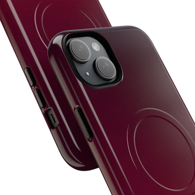 Red Tough 2.0 Magsafe Phone Case for iPhone - Deep Sangria Gradient
