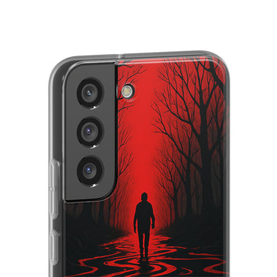 Crimson Shadow Path · Soft Handyhülle für Samsung