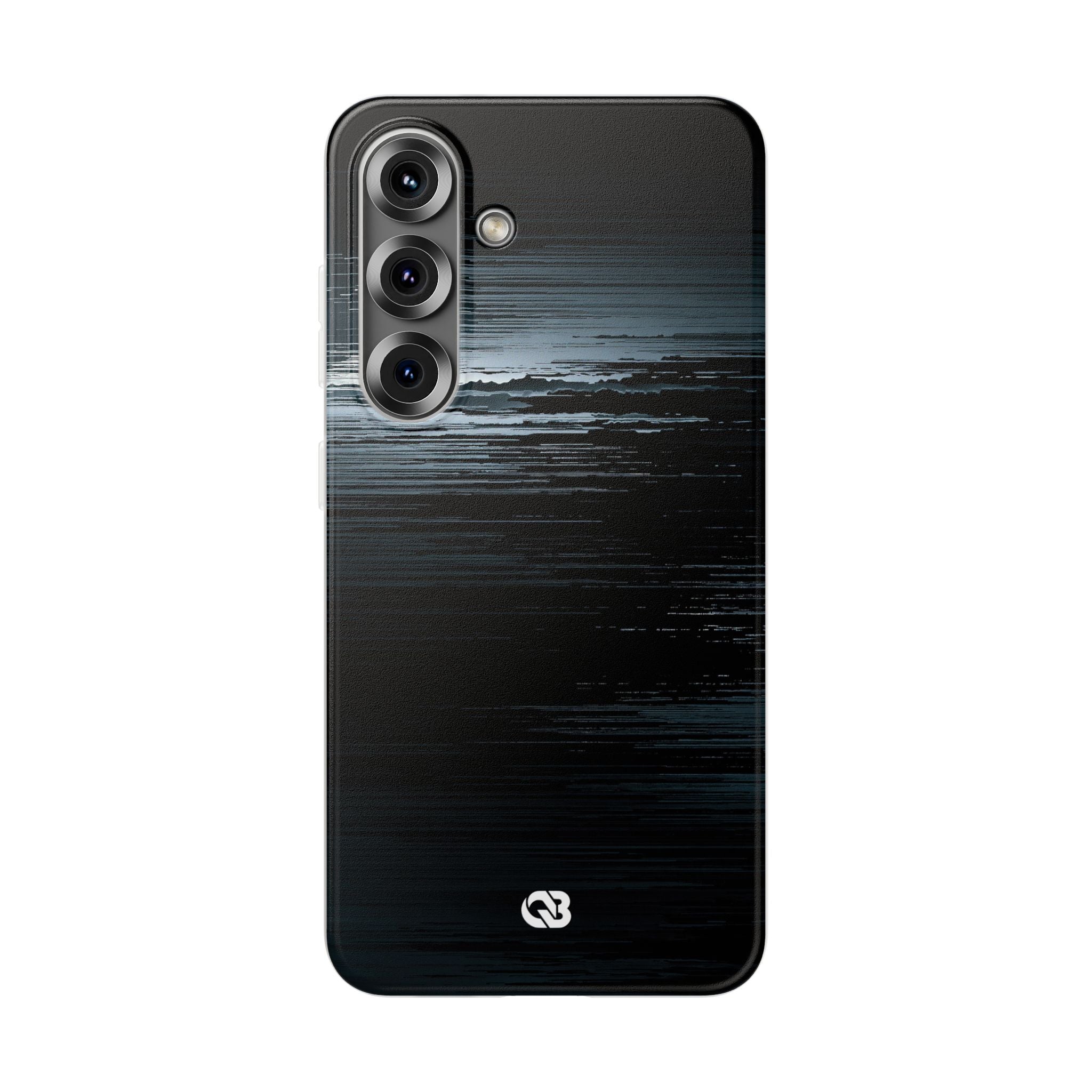 Black Lite Phone Case for Samsung - Frozen Signal Glitch