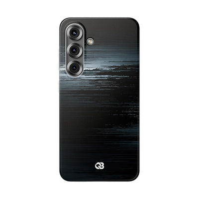 Black Lite Phone Case for Samsung - Frozen Signal Glitch