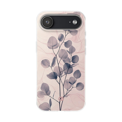 Ethereal Indigo Eucalyptus · Soft Phone Case for iPhone