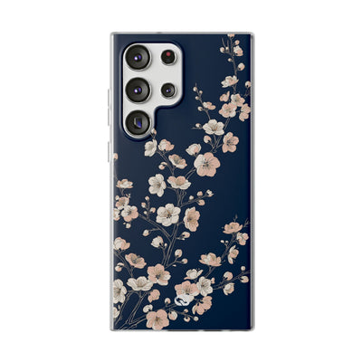 Midnight Plum Blossom · Lite Phone Case for Samsung · Blue