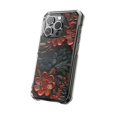 Carved Earth Bloom · Impact Phone Case for iPhone · Magsafe