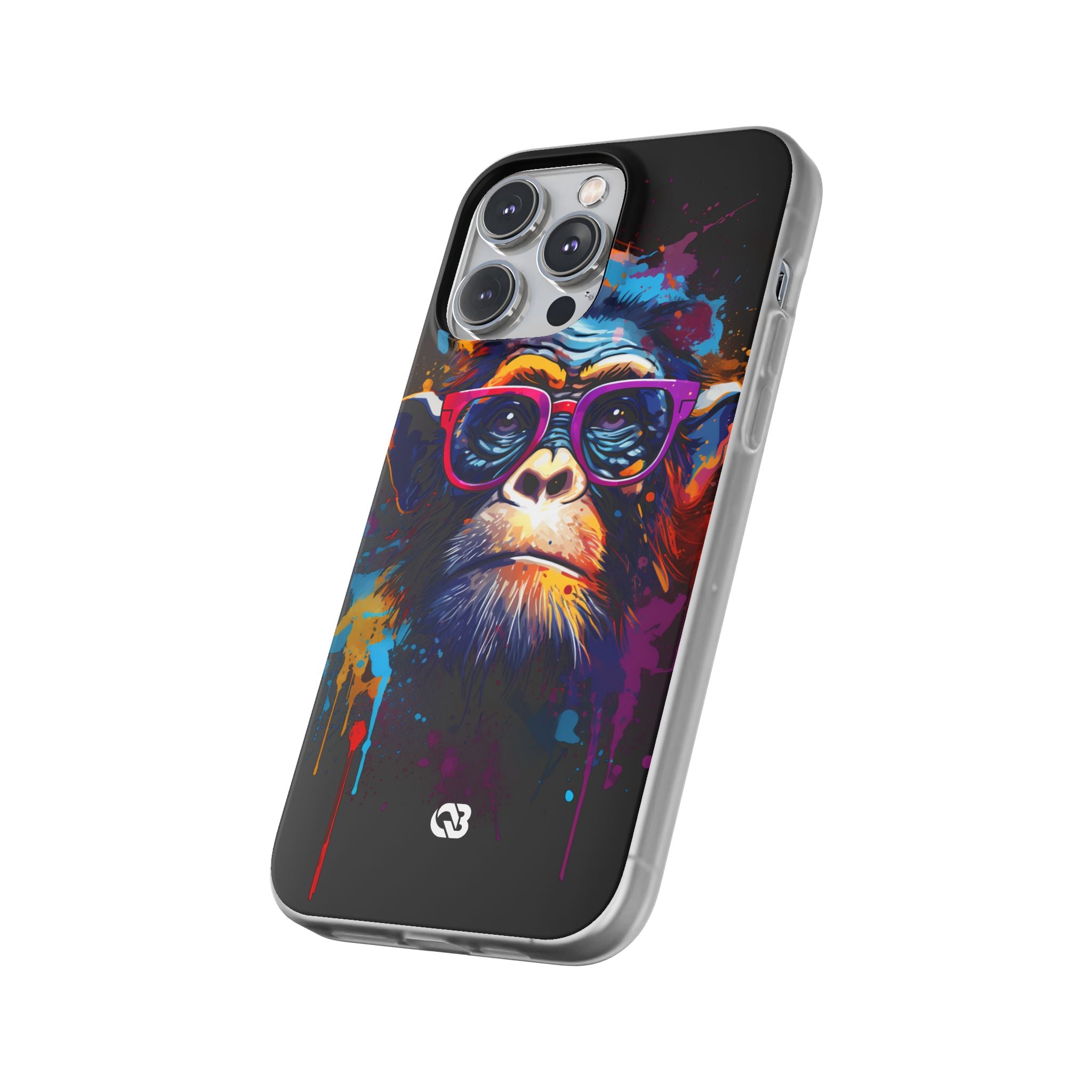 Neon Splatter Primate · Soft