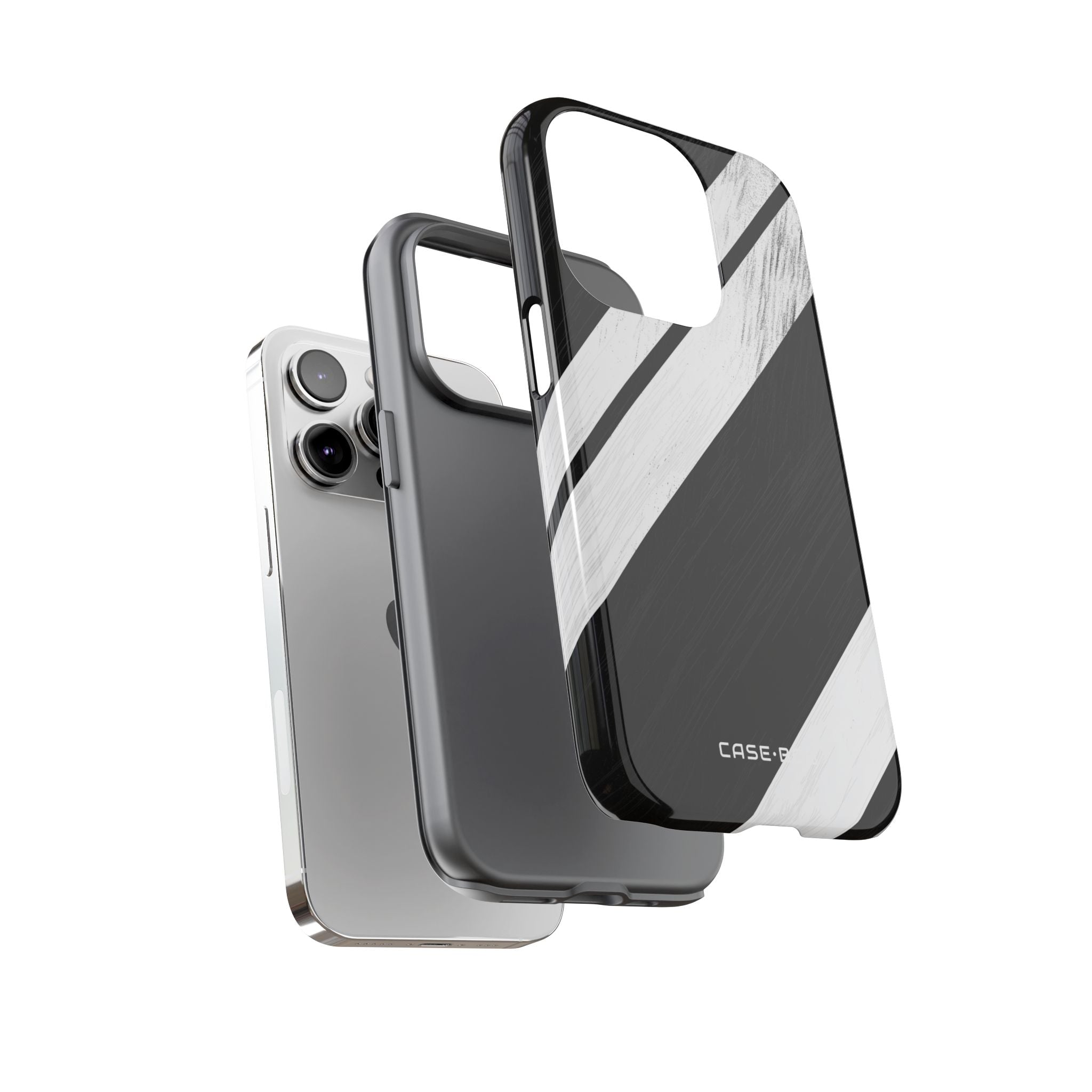 Verwassen Gestreepte Beweging iPhone 14 Pro Case - Tough